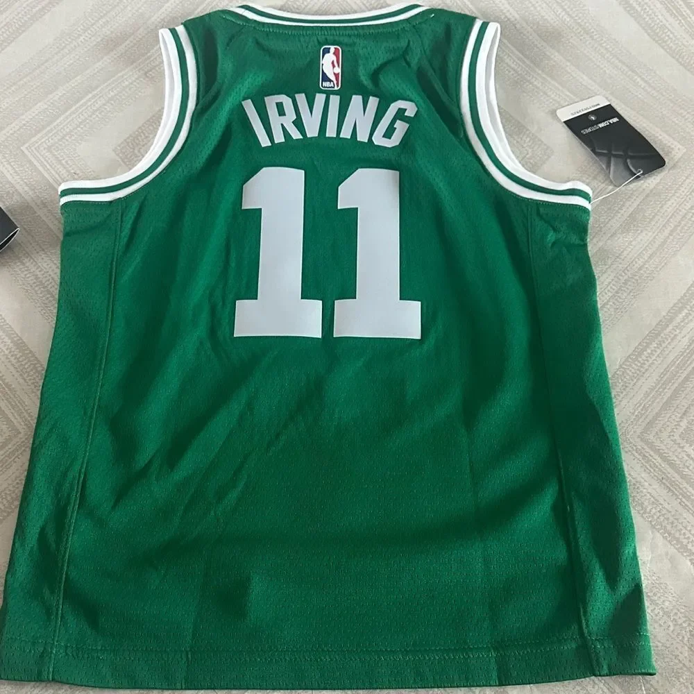 Nike Dri-Fit Swingman Boston Celtics #11 Kyrie Irving Basketball Jersey Size SM